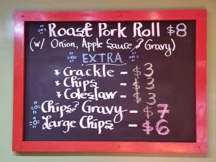 Menu, Dardanup Baker