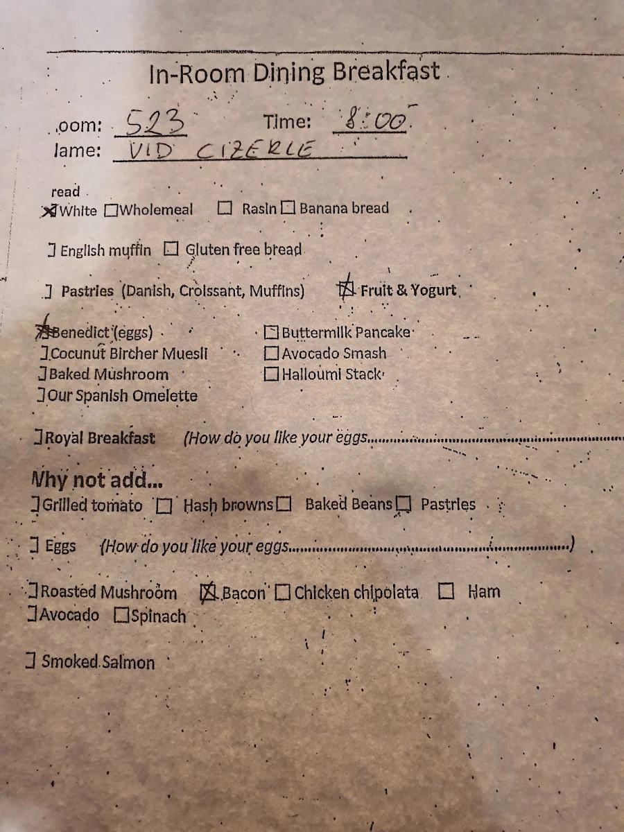 Menu, BAR30 & Bistro Parramatta