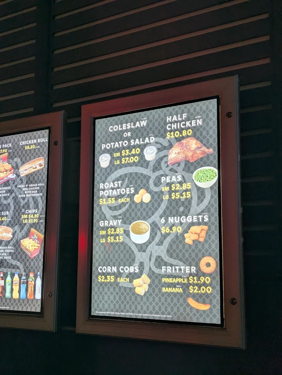 Menu, Super Rooster
