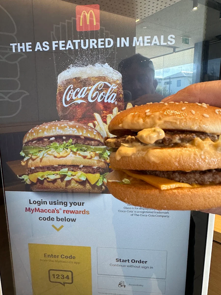 Menu, McDonald's Woodville SA
