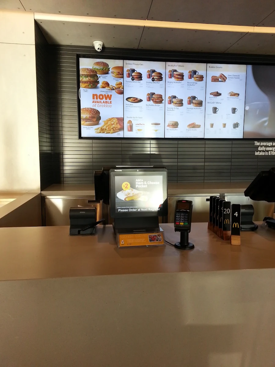 Menu, McDonald's Woodville SA