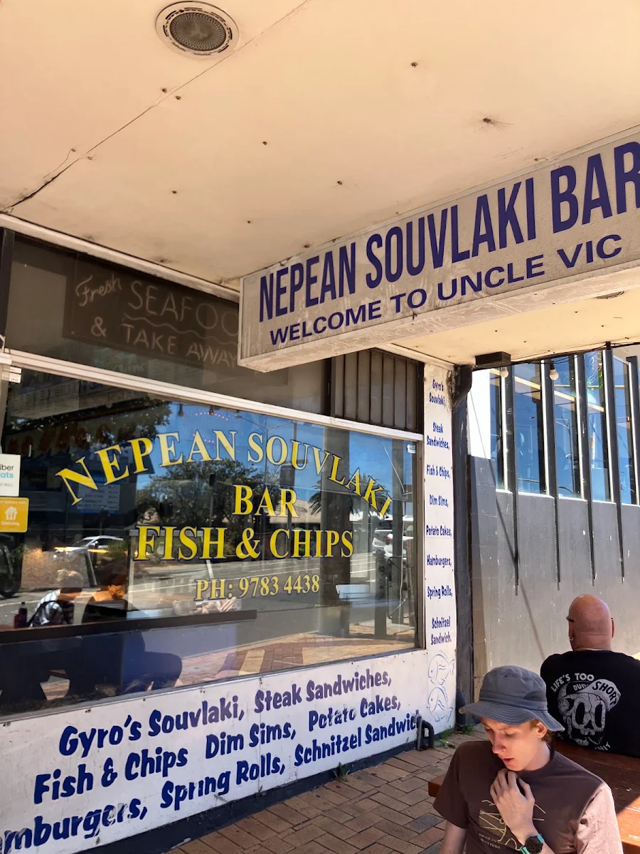 Menu, Nepean Souvlaki