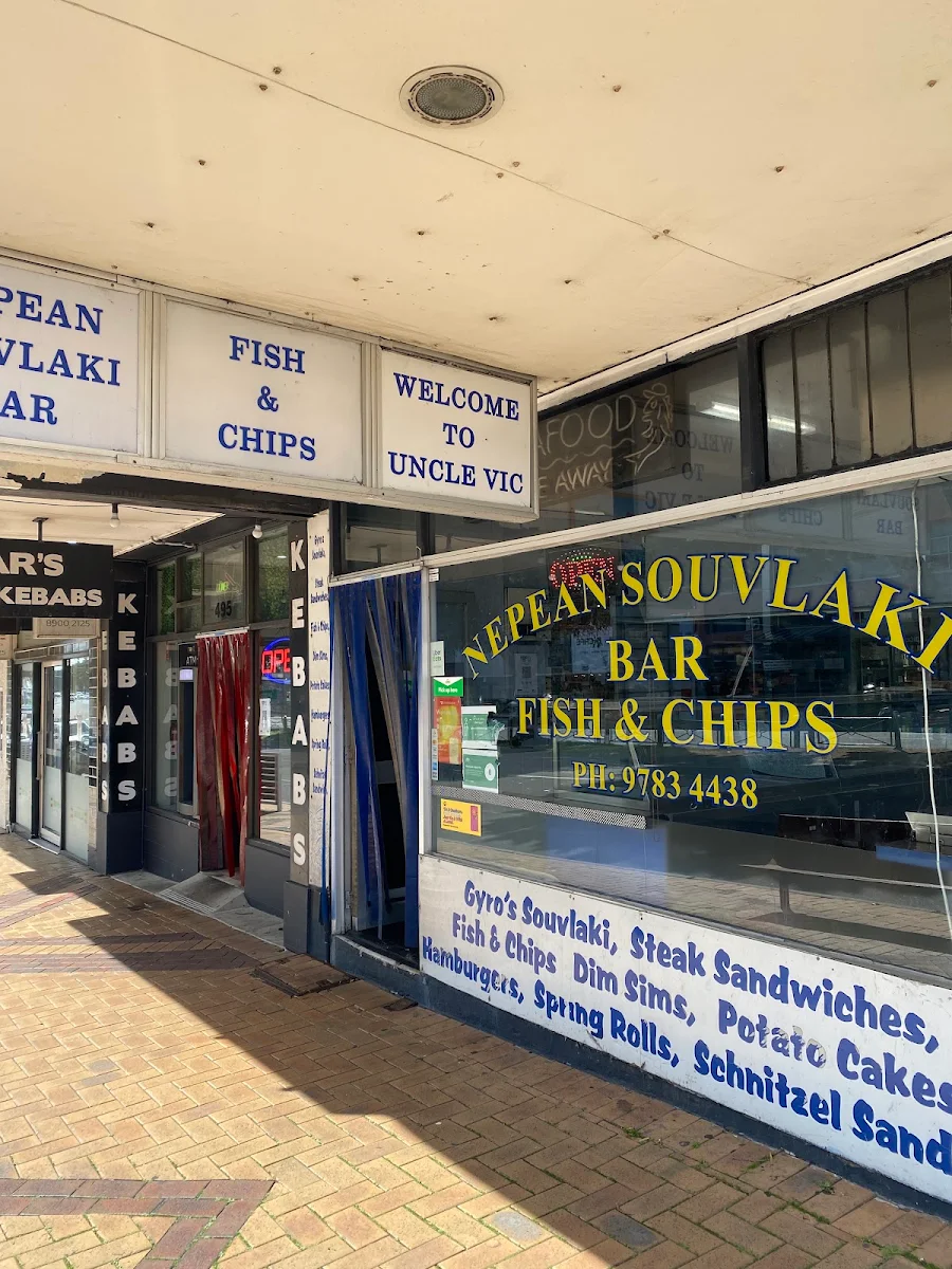 Menu, Nepean Souvlaki