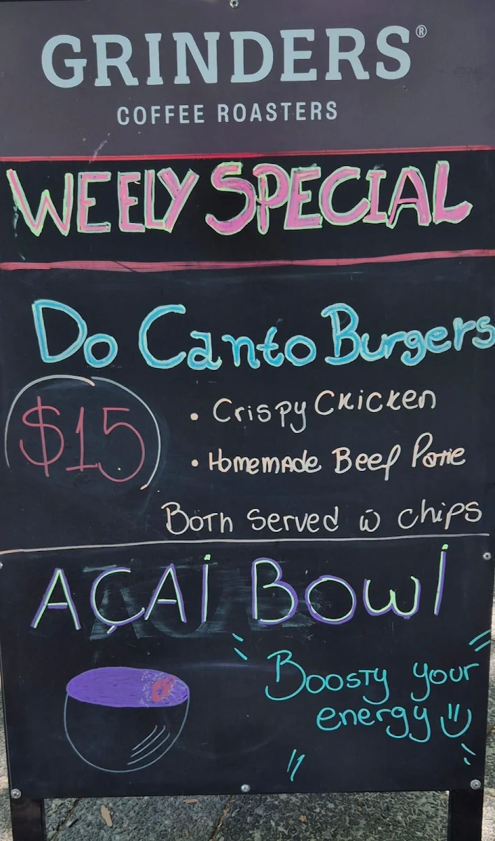 Menu, Do Canto Cafe