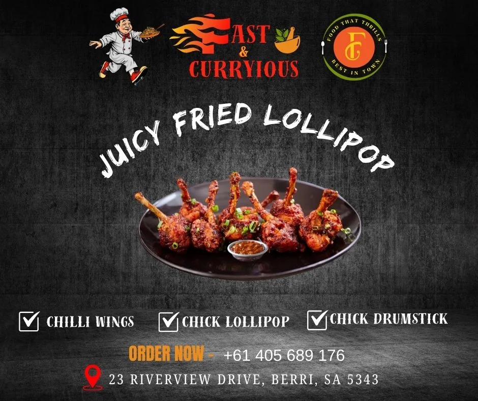 Menu, Fast & Curryious