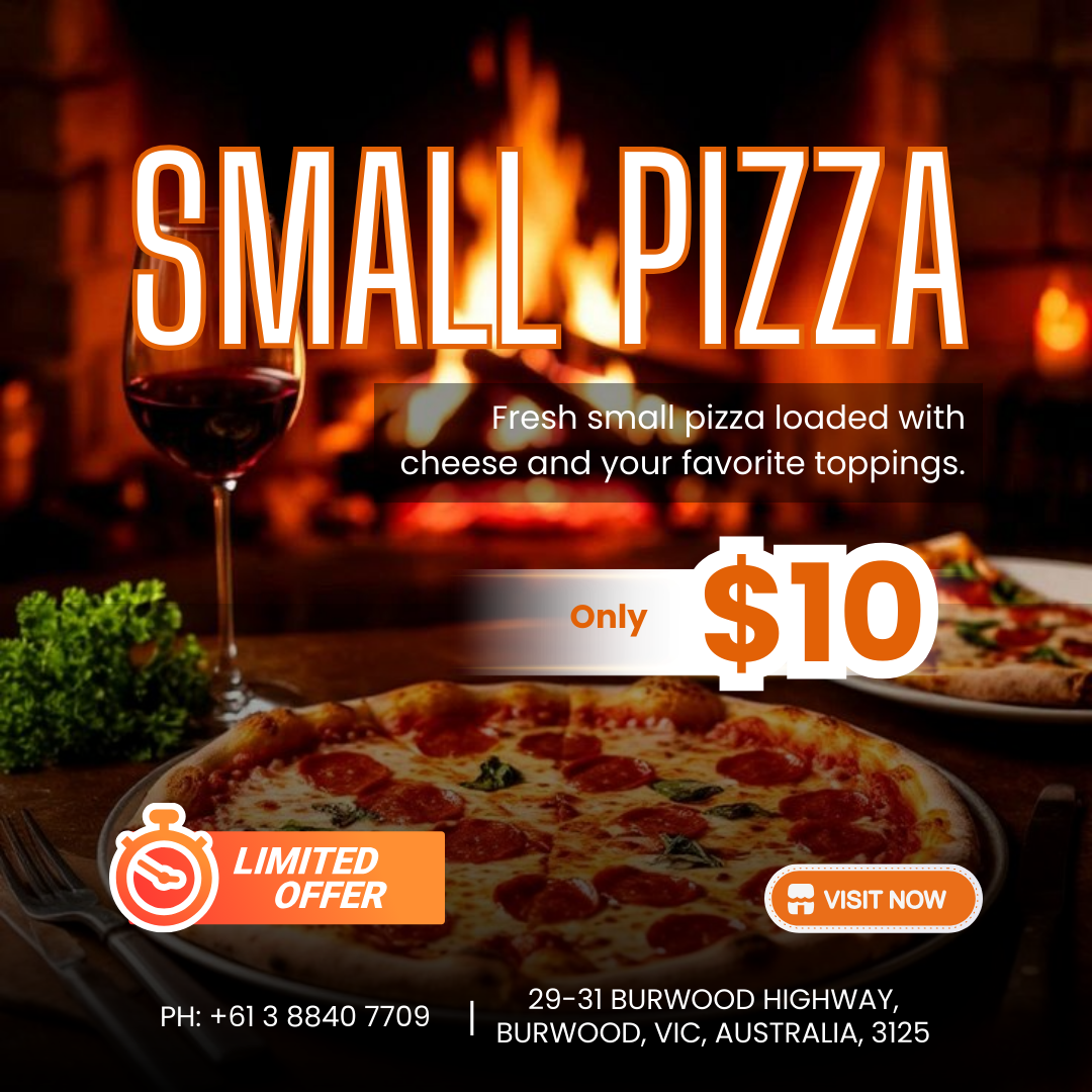 Menu, Aladdin's Kebabs & Pizza Burwood