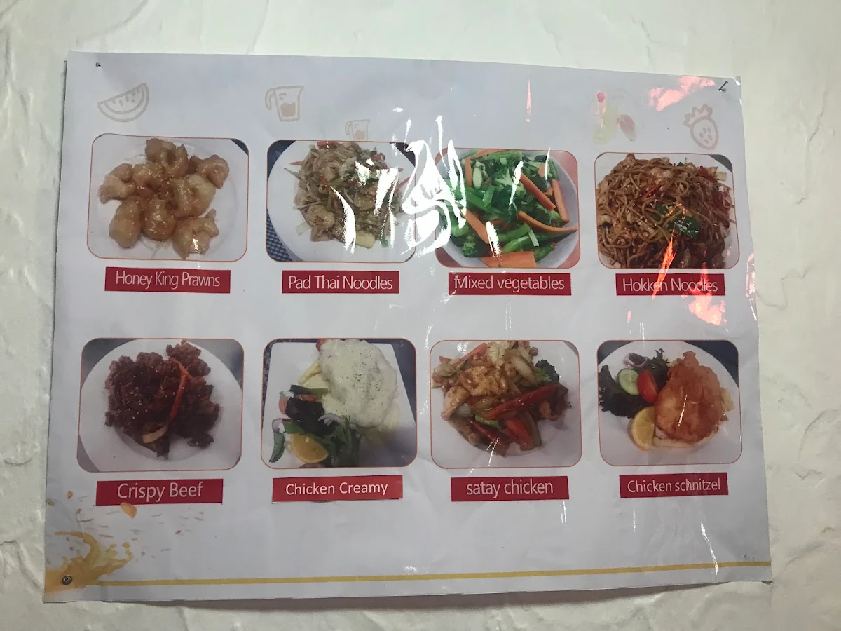 Menu, Mandy's Restaurant