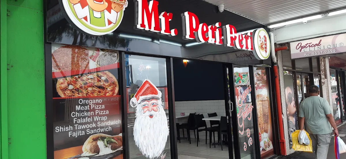 Menu, Mr Peri Peri Lebanese Pizza and Shawarma