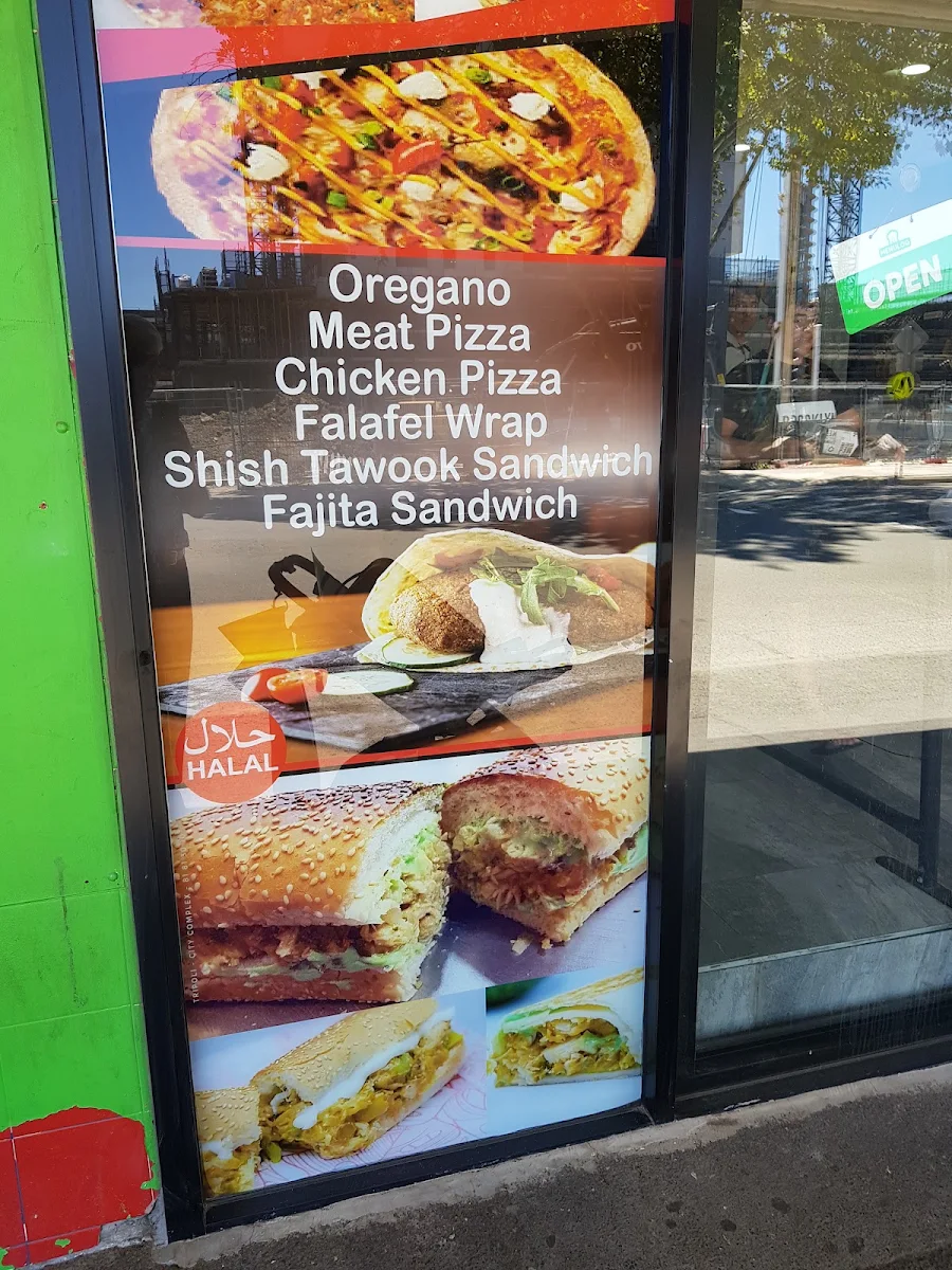 Menu, Mr Peri Peri Lebanese Pizza and Shawarma