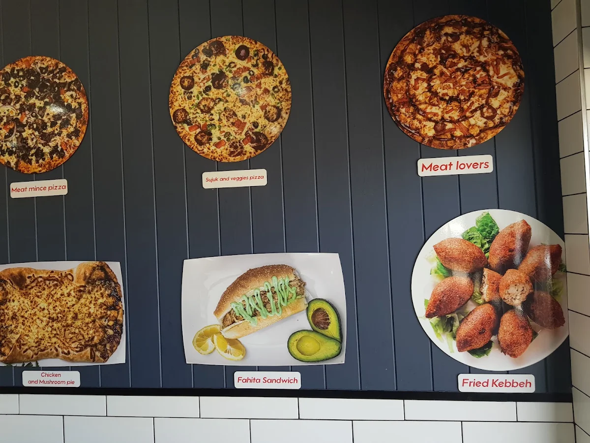 Menu, Mr Peri Peri Lebanese Pizza and Shawarma