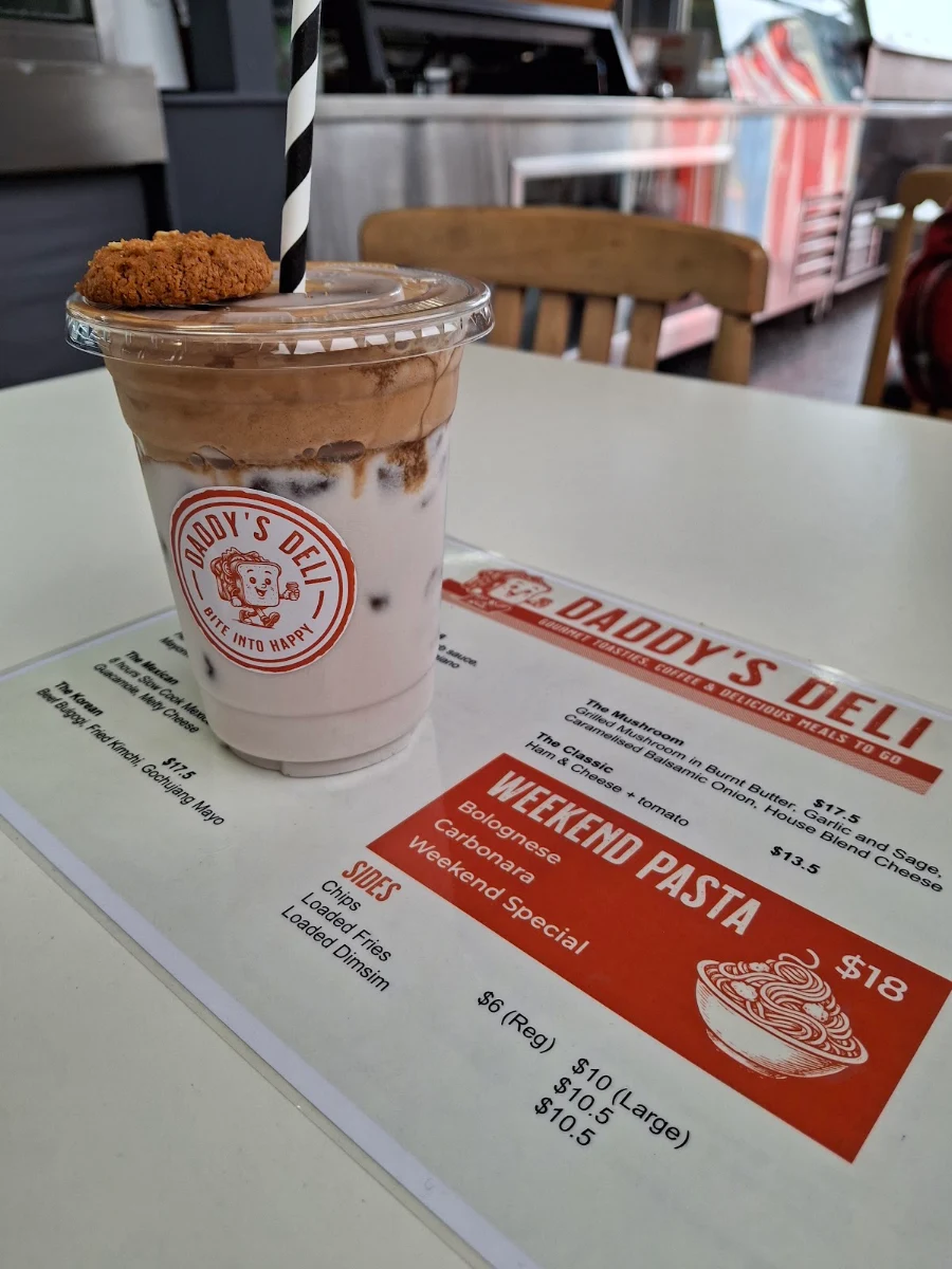 Menu, Daddy's Deli