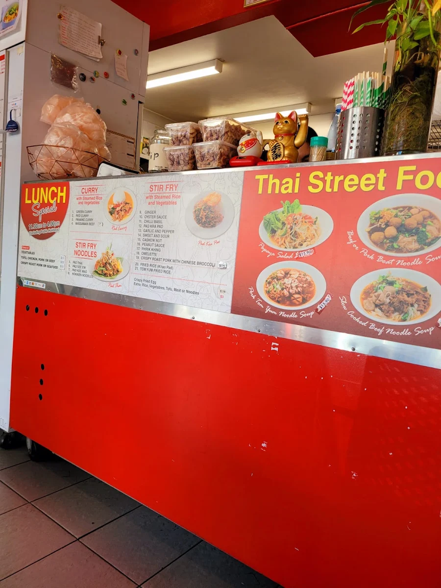 Menu, Aomjai Thai Cuisine Dee Why