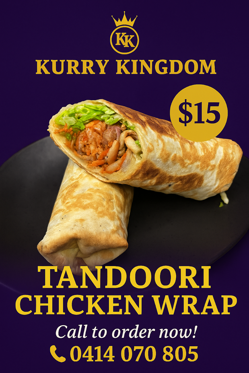 Menu, Kurry Kingdom