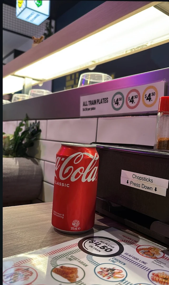 Menu, Sushi Block