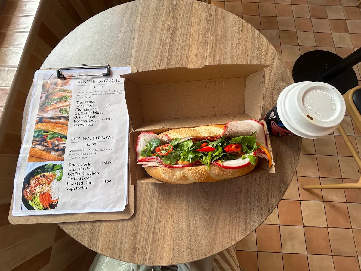 Menu, Banh Mi Co Ba Northbridge