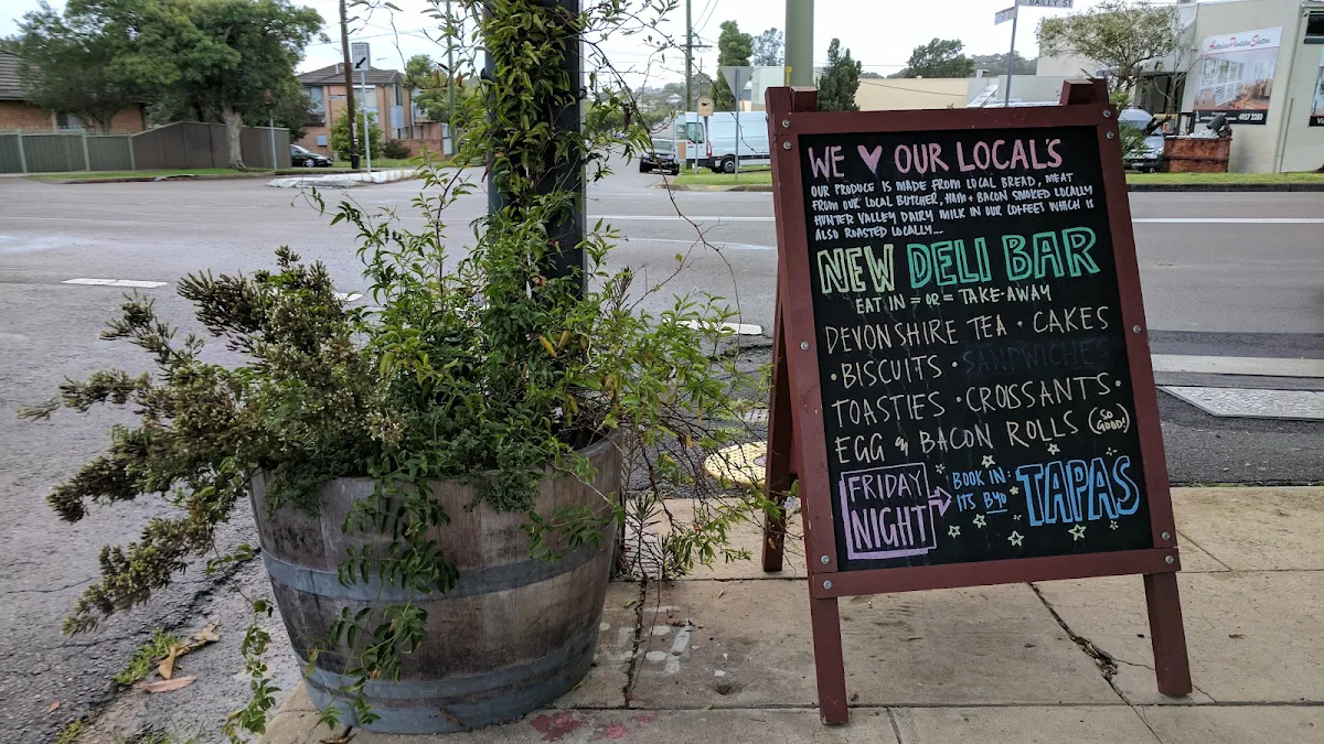 Menu, Fernleigh Cafe