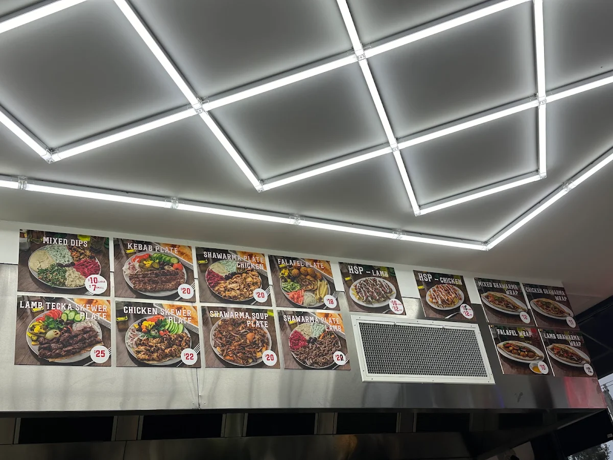 Menu, HARTNA Restaurant