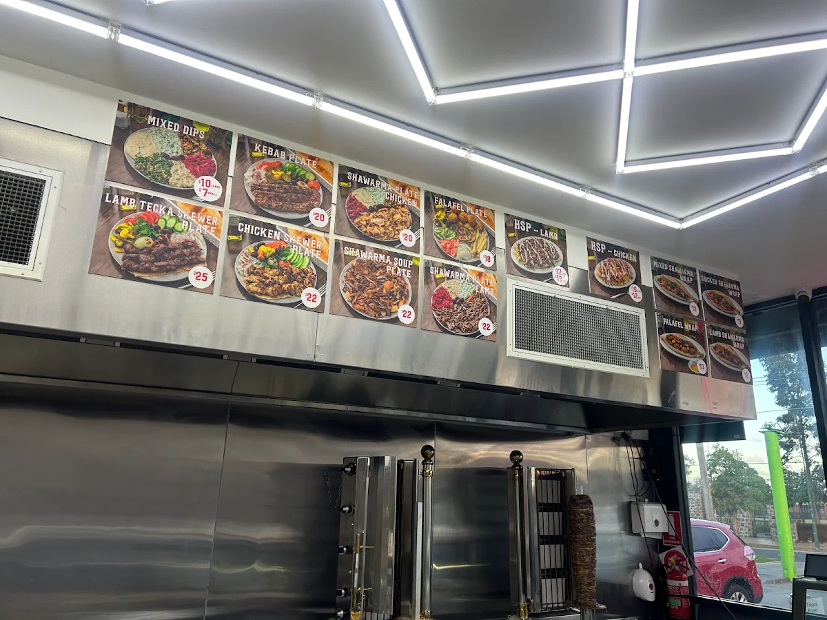 Menu, HARTNA Restaurant