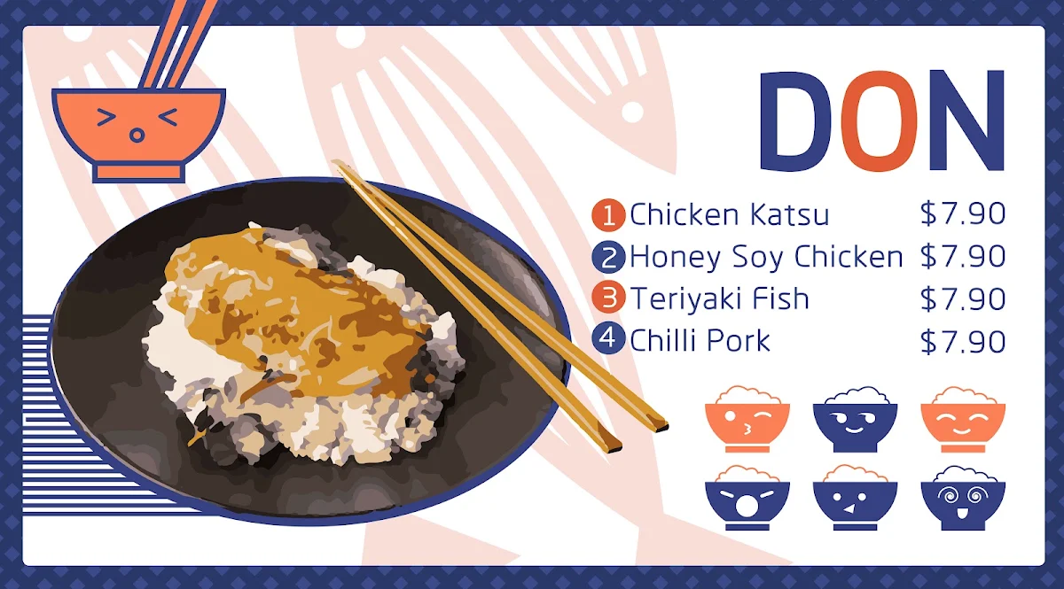 Menu, Kaori Bento