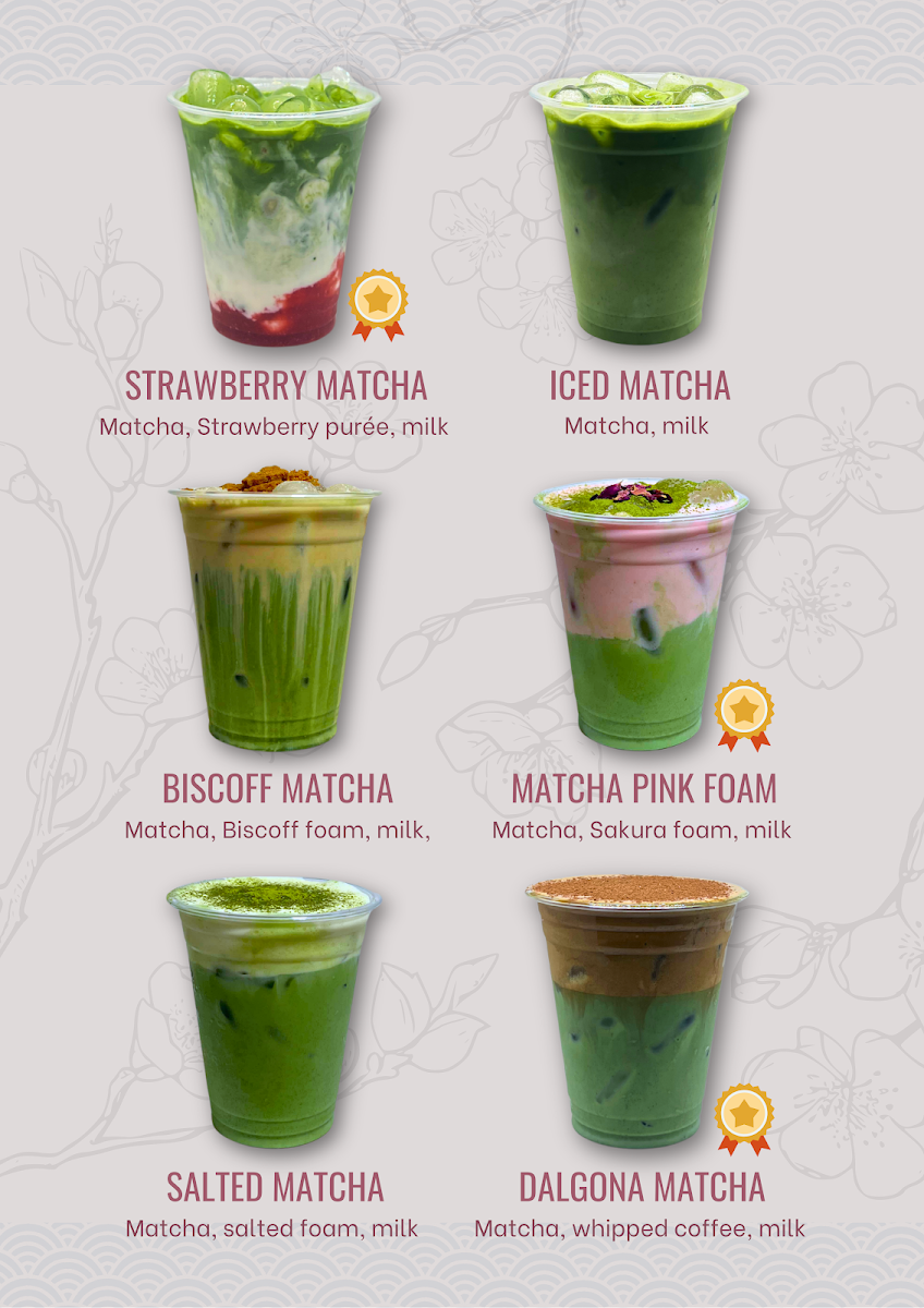 Menu, Kuuki Cafe