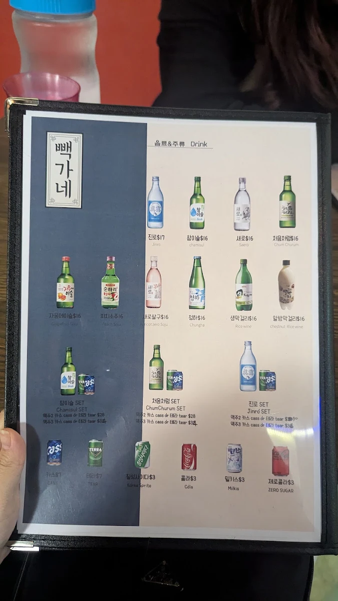 Menu, Bbaek Ka Ne