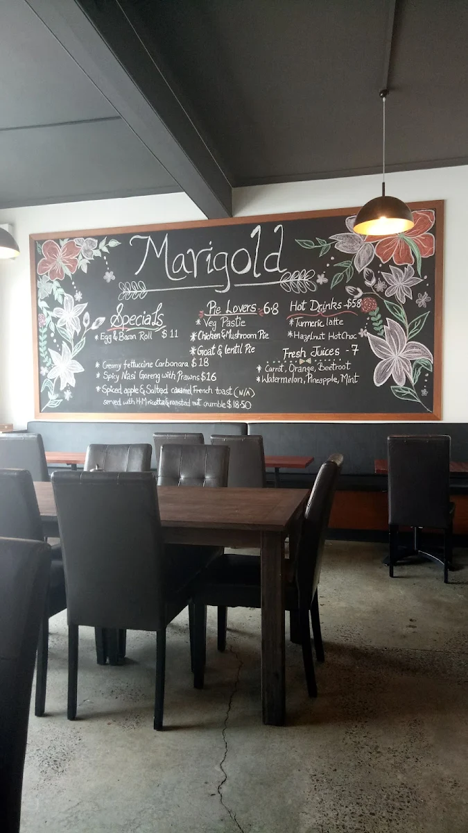 Vibe, Marigold cafe and restaurant