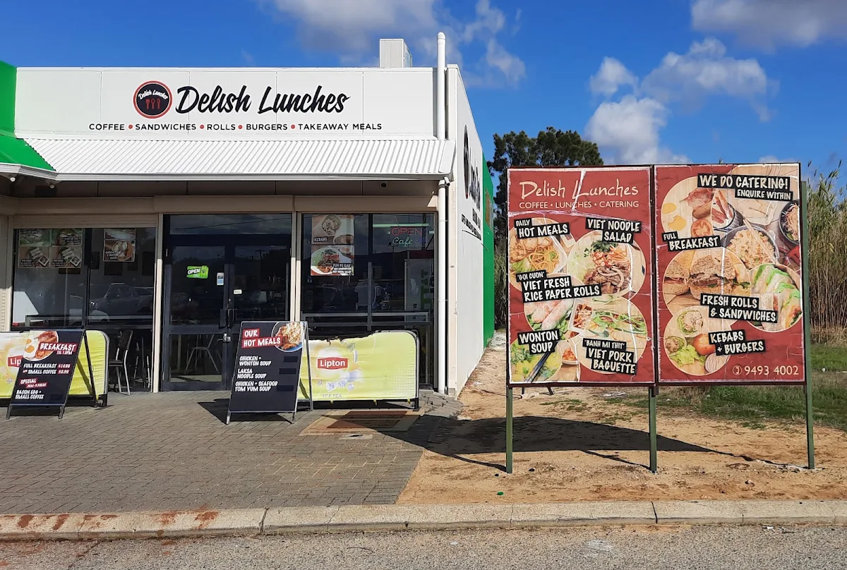 Menu, Delish Lunches