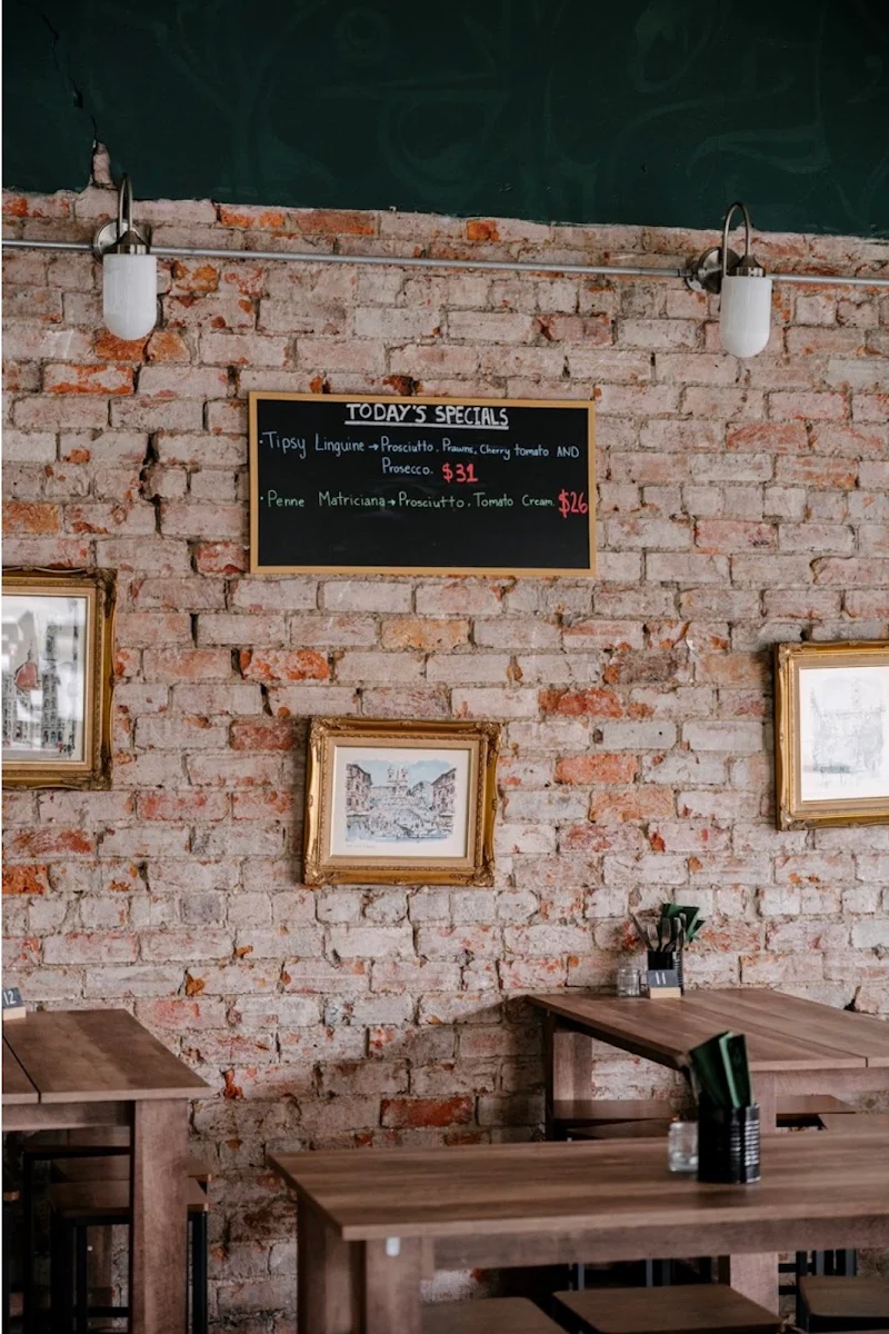 Menu, Hungry Wolf's Italian restaurant