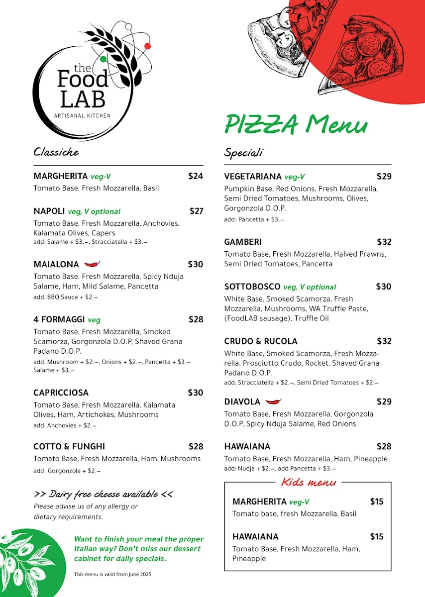 Menu photo 1