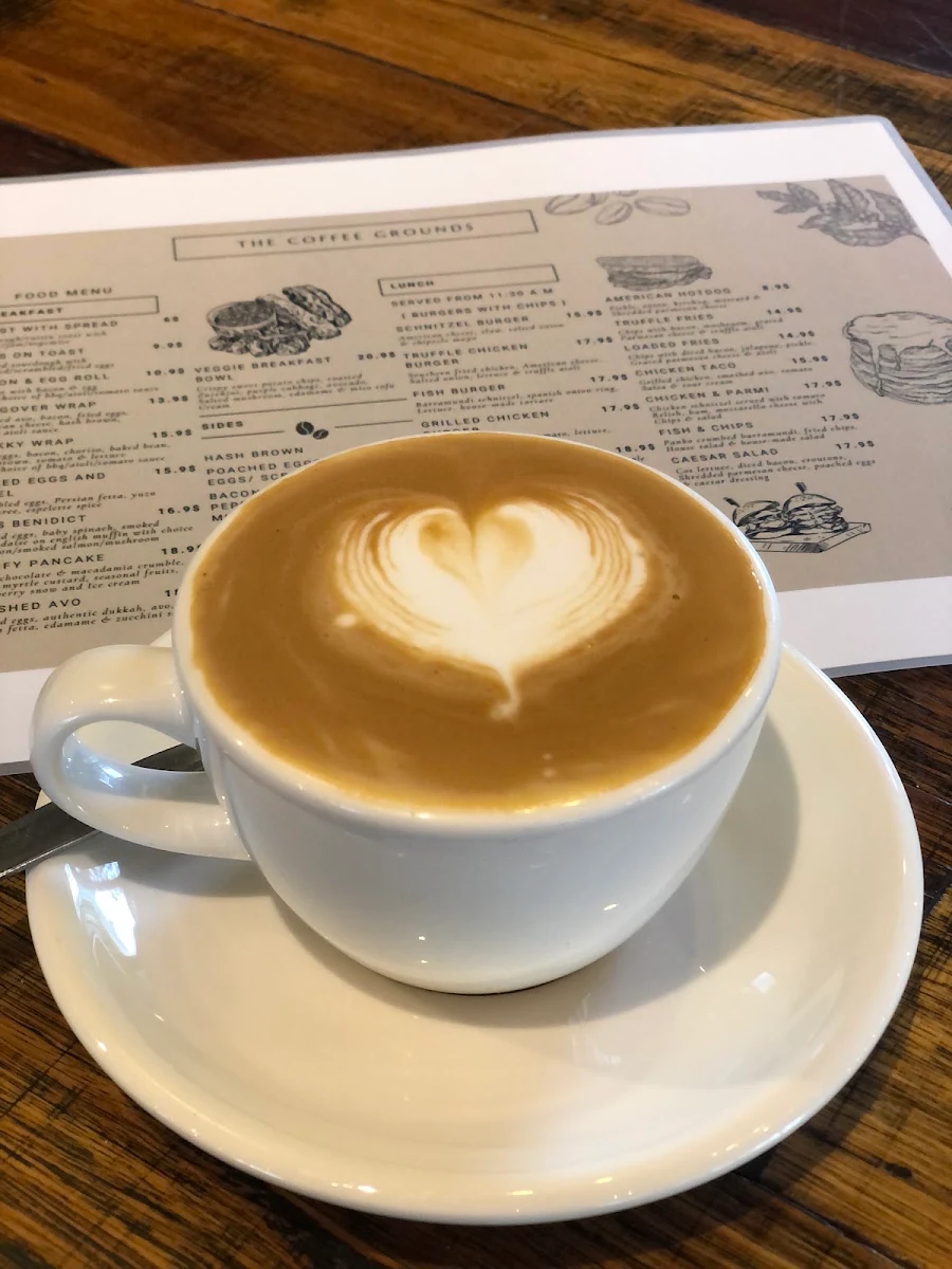 Menu, The Coffee Grounds