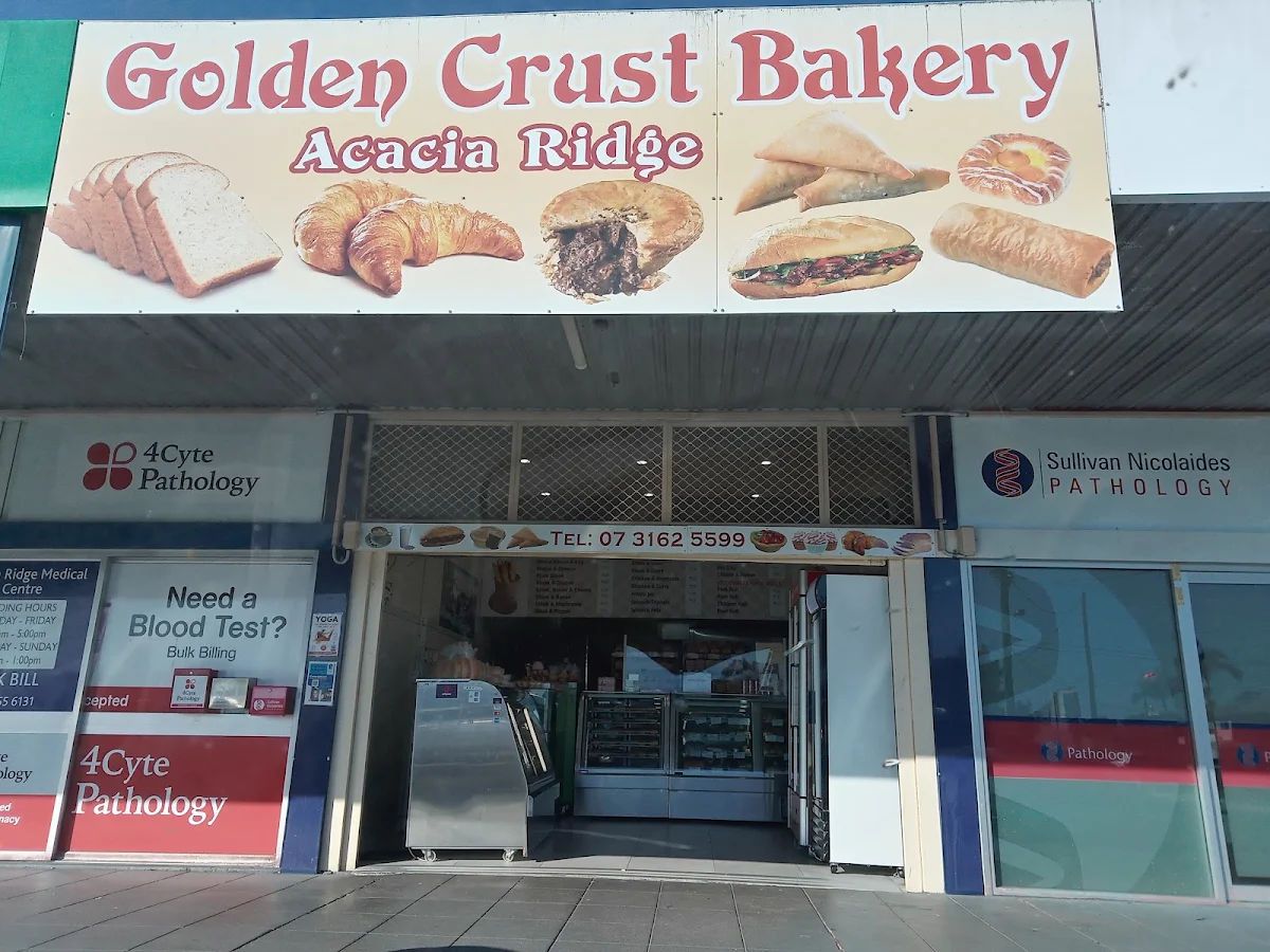 Menu, Golden Crust Bakery