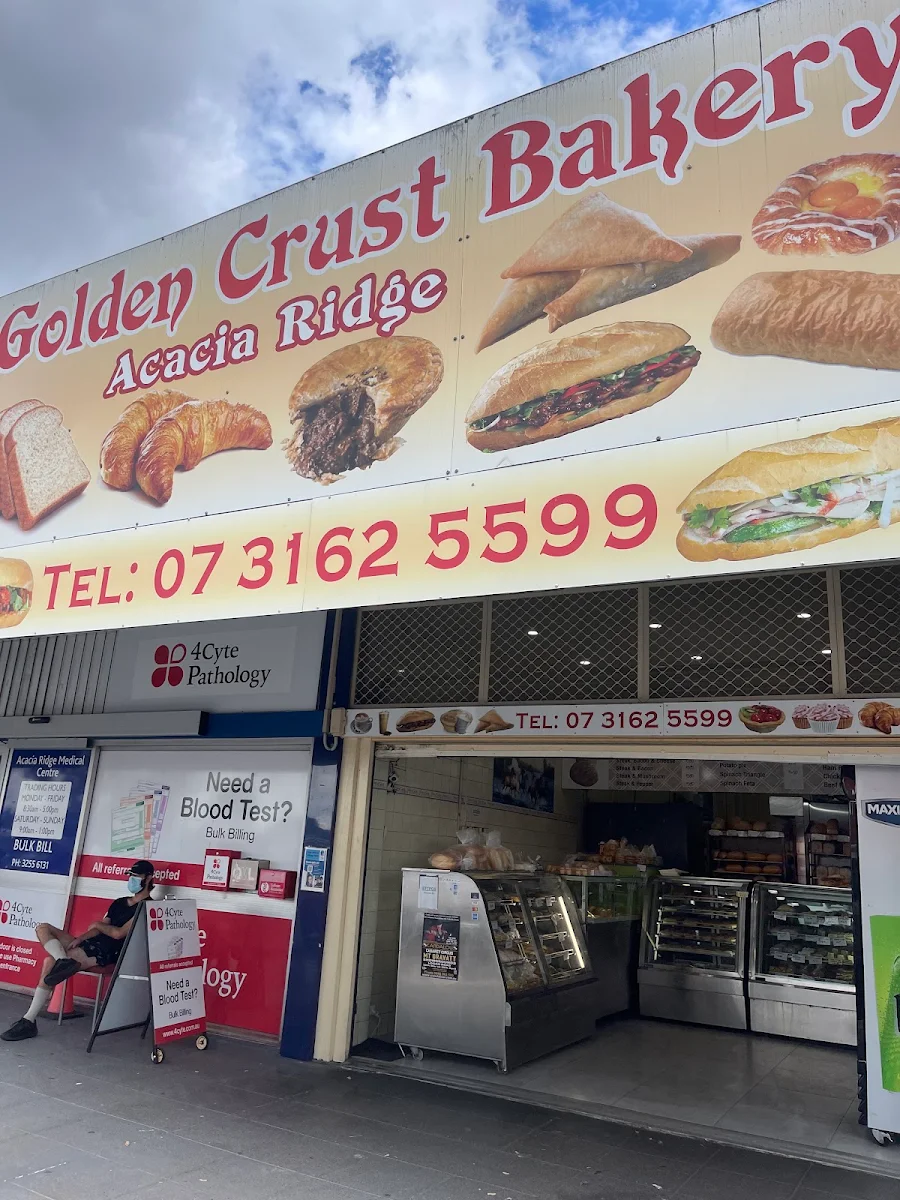Menu, Golden Crust Bakery