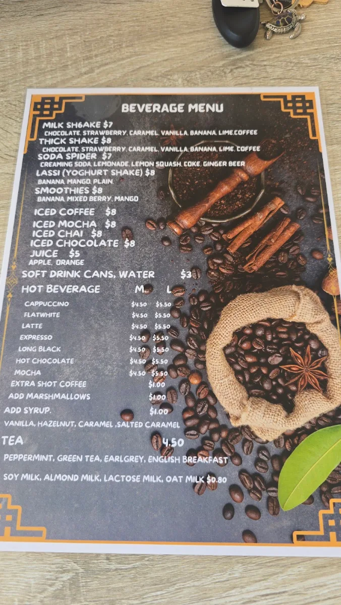 Menu, Tasty Tibetan Treats
