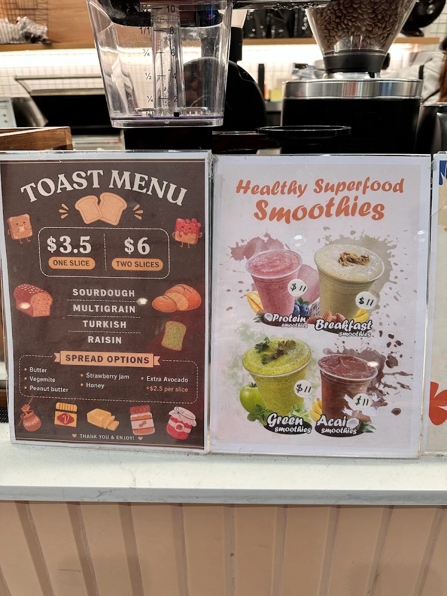 Menu, Capp Espresso - Castlereagh