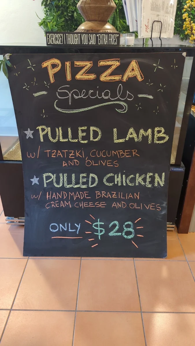 Menu, New Farm Bistro