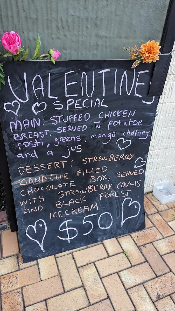 Menu, New Farm Bistro