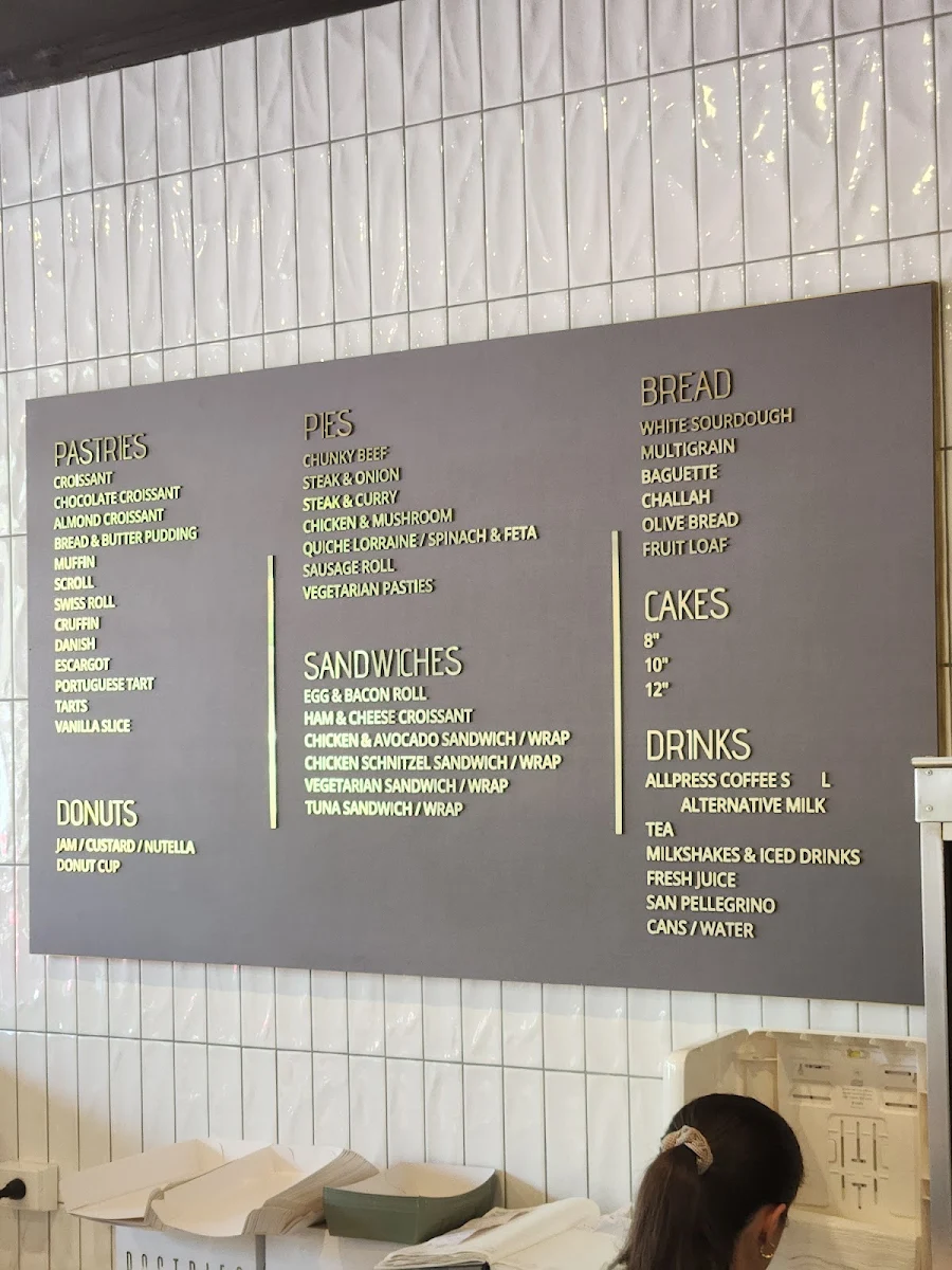 Menu, Tatin