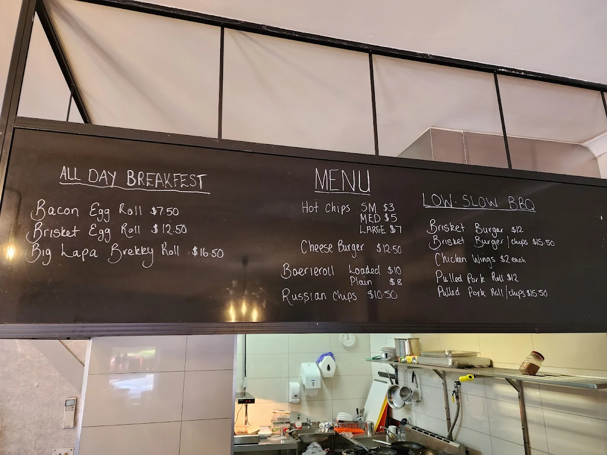 Menu, Big Five Lapa
