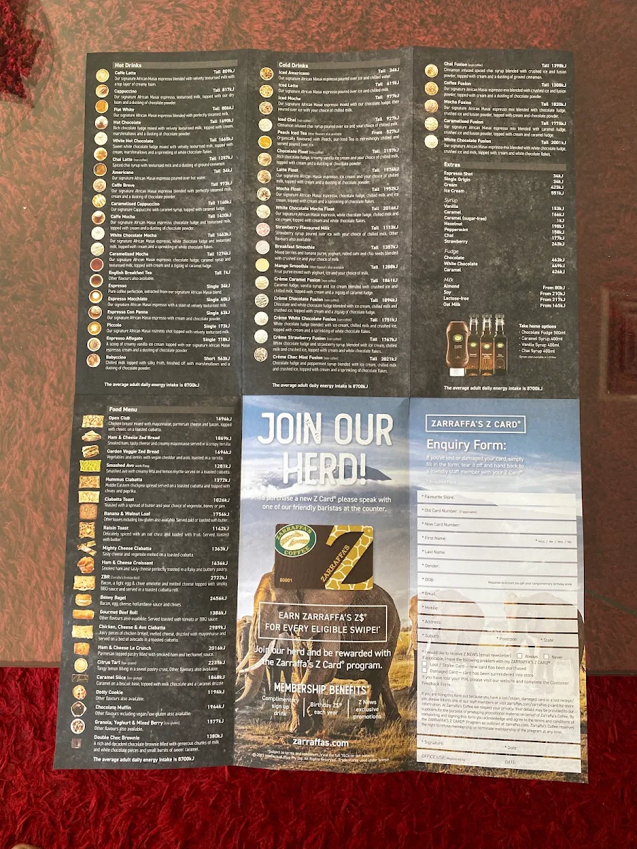 Menu photo 1