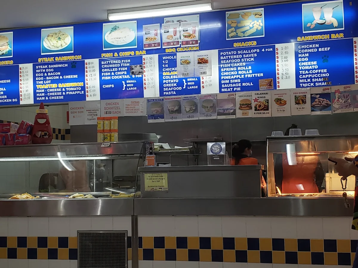 Menu, Lithgow Take Away