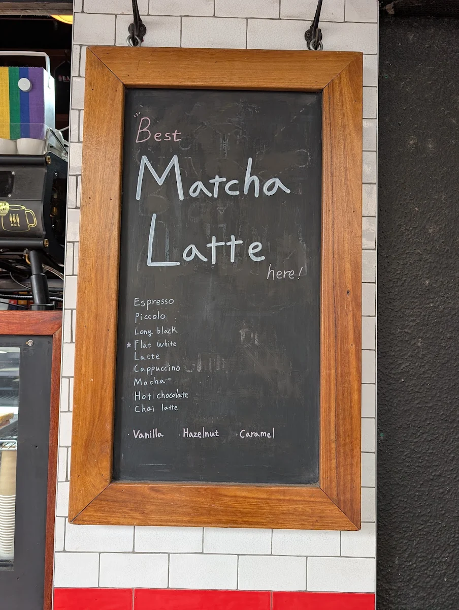 Menu, Keebo COFFEE STAND