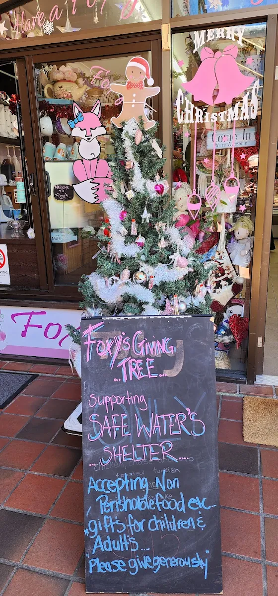 Menu, Foxys Cafe