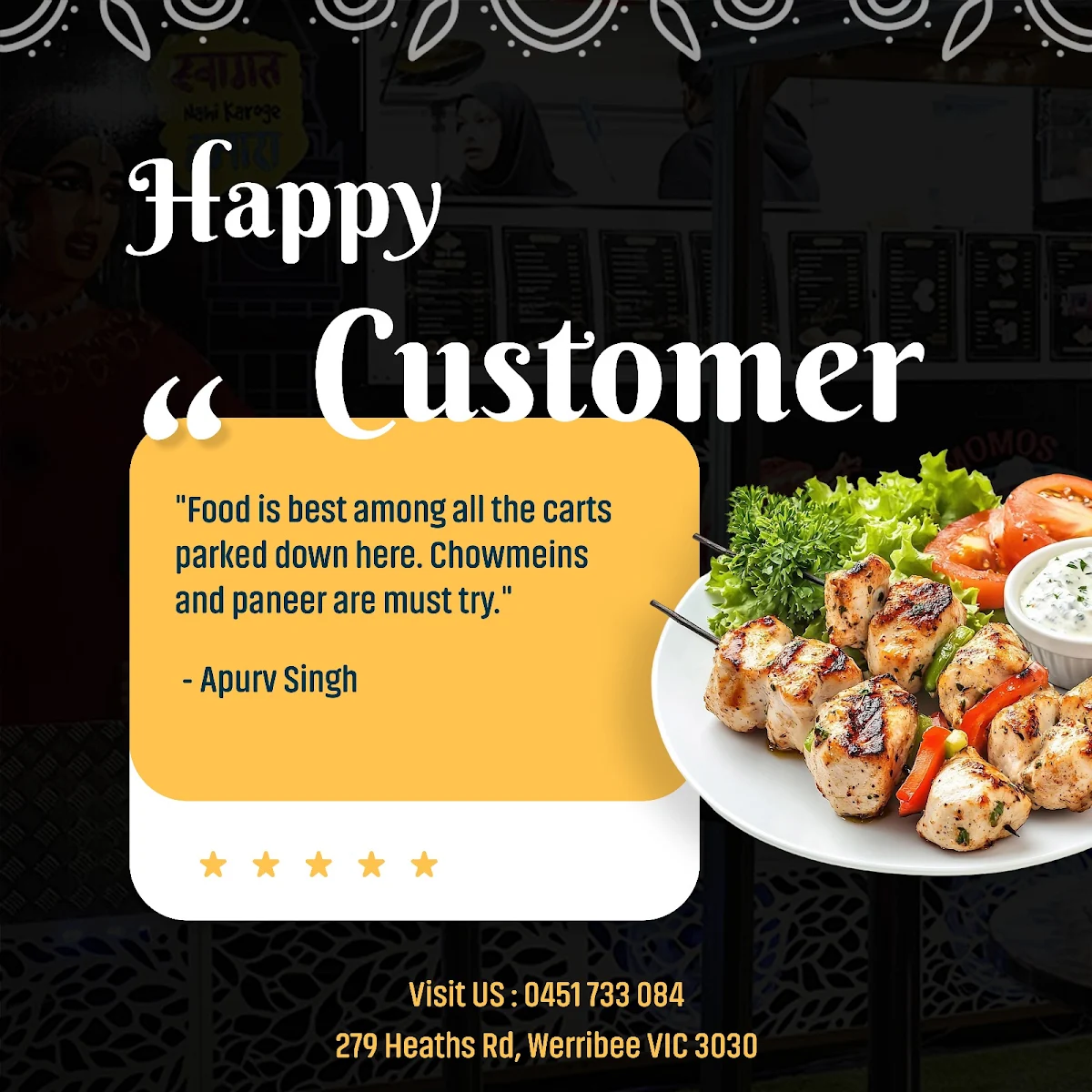 Menu, Dhaba By Amrin & Bros
