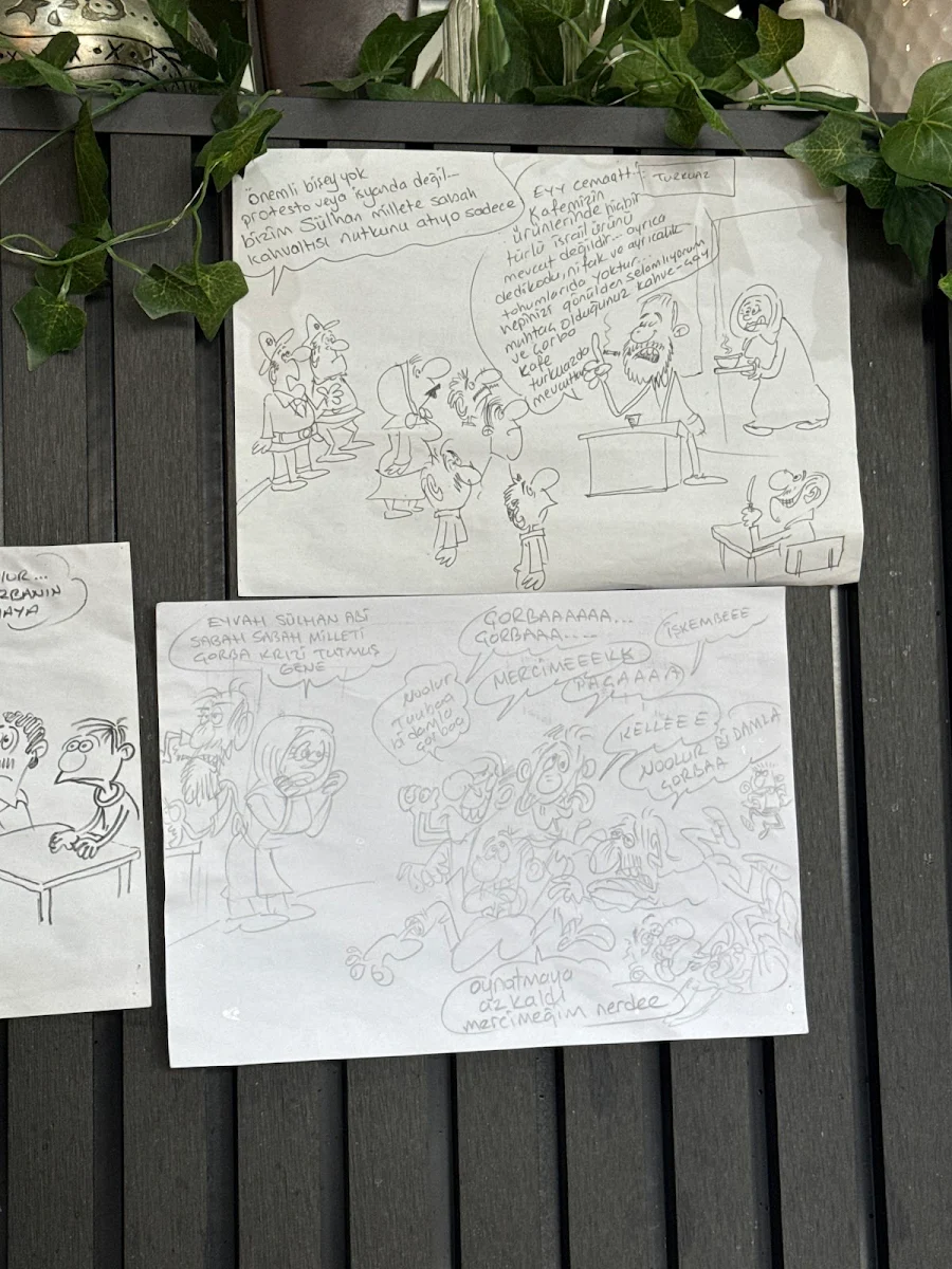 Menu, Turkuaz cafe Auburn