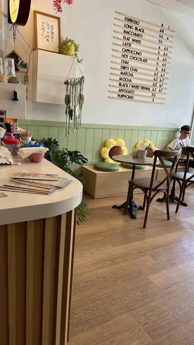 Menu, Honey Cafe & Co.
