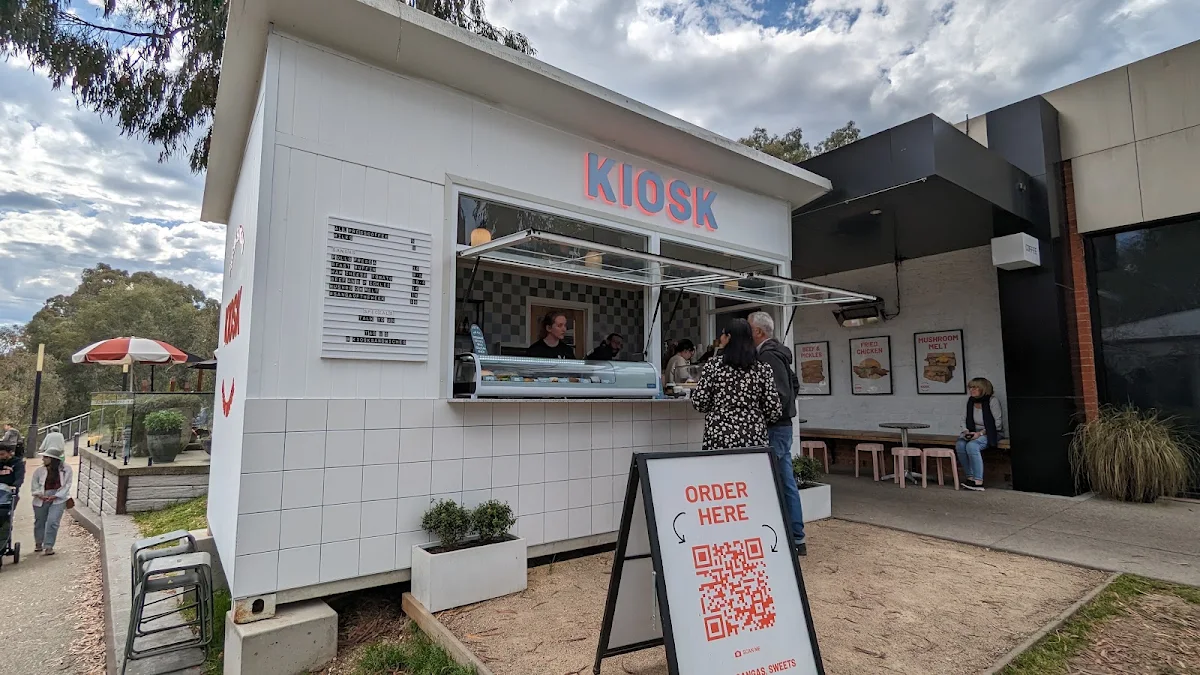 Menu, Kiosk Wangaratta