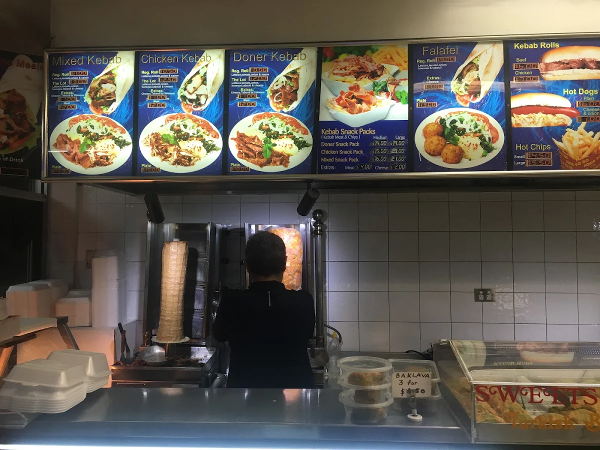 Menu, Smokey's Kebabs