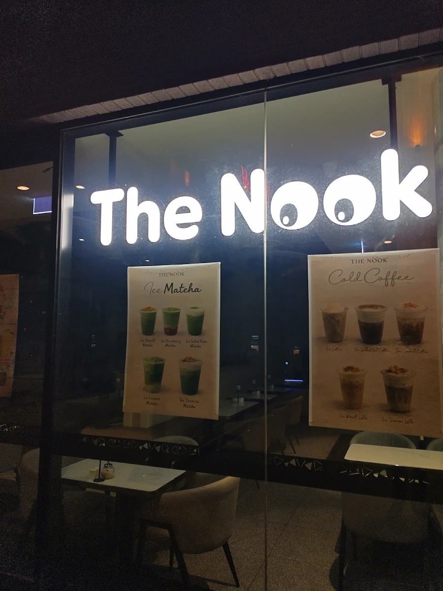 Menu, The Nook Café - Westfield Knox