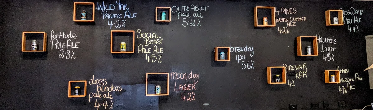 Menu, The Old Bundy Tavern
