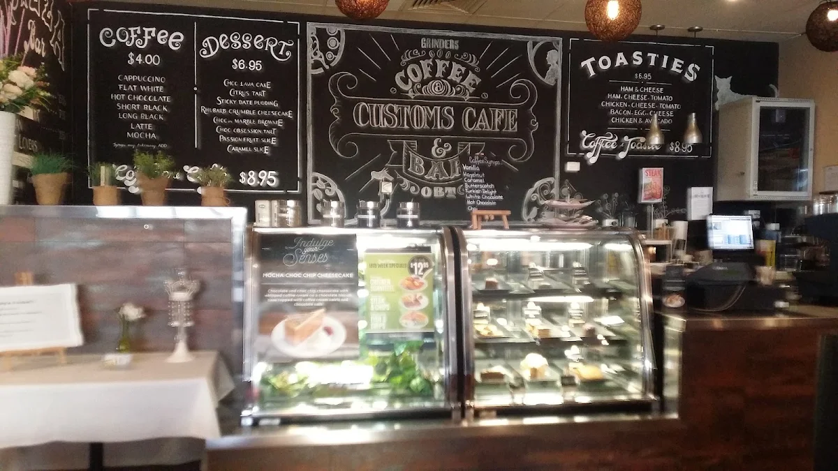 Menu, The Old Bundy Tavern